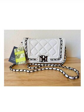Badgley Mischka | Bags | Badgley Mischka Beige And White  display picture 2
